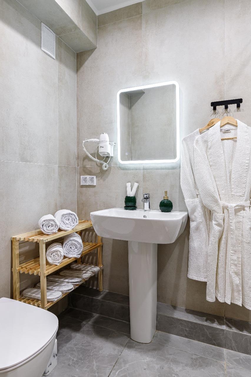 Фото №8: Апартаменты 47 м² - Краснодар, Карасунский внутригородской округ, Хлопчато-бумажный Комбинат, мкр. жилой комплекс Гранд Пэлэс, ул. Уральская, 75/6