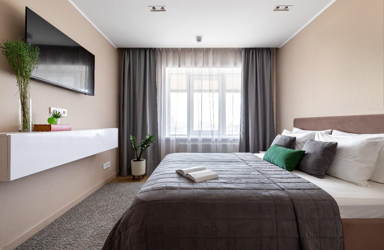 Фото №5: Апартаменты 47 м² - Краснодар, Карасунский внутригородской округ, Хлопчато-бумажный Комбинат, мкр. жилой комплекс Гранд Пэлэс, ул. Уральская, 75/6