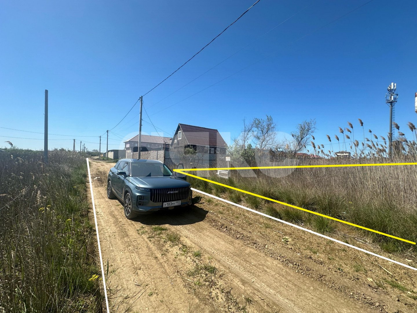 Фото №2: Земельный участок под ИЖС 5.76 сот. - Голубицкая, ул. Васильковая, 18