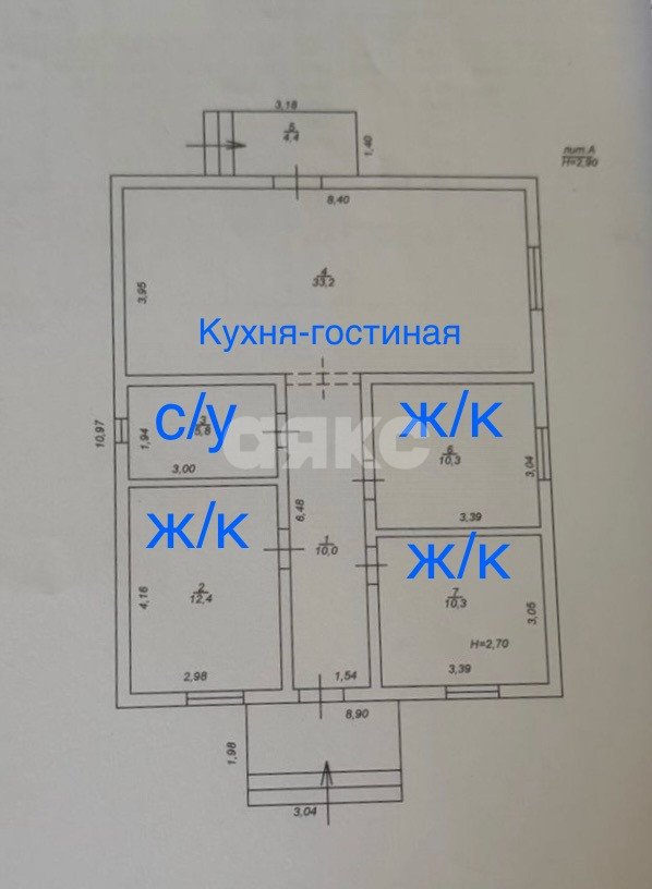 Фото №18: Дом 90 м² + 5.2 сот. - Темрюк, СОТ Автомобилист, ул. Каштановая, 130