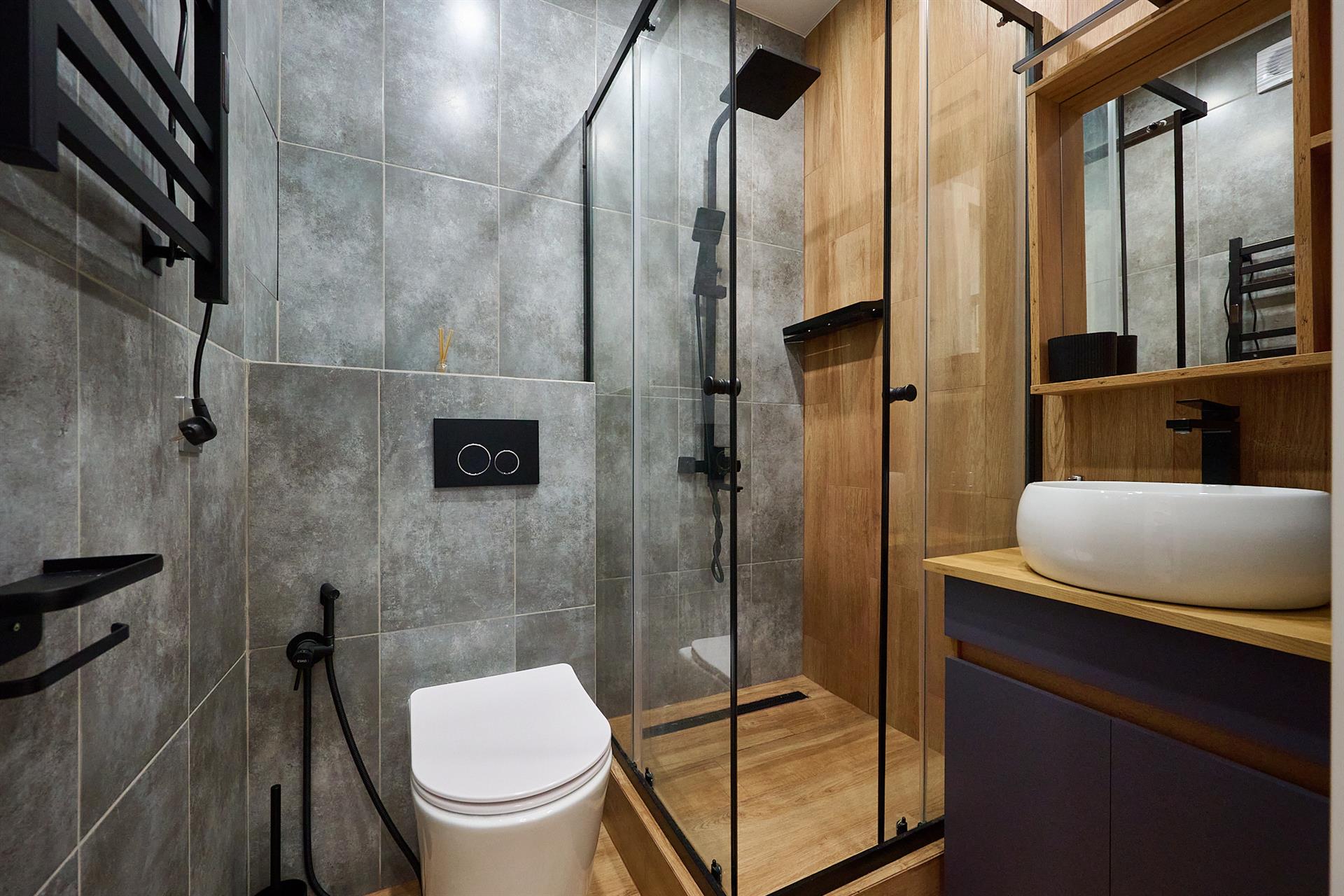 Фото №14: 1-комнатная квартира 33 м² - Краснодар, Прикубанский внутригородской округ, мкр. жилой комплекс Грани, ул. Западный Обход, 45к4