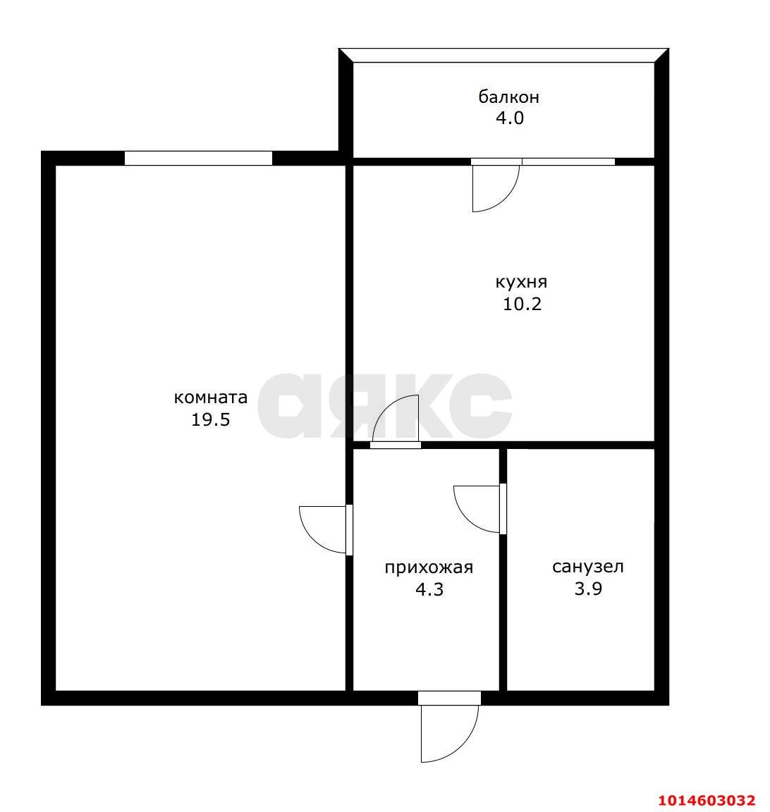 Фото №2: 1-комнатная квартира 40 м² - Краснодар, жилой комплекс Дом у реки, ул. Кружевная, 7