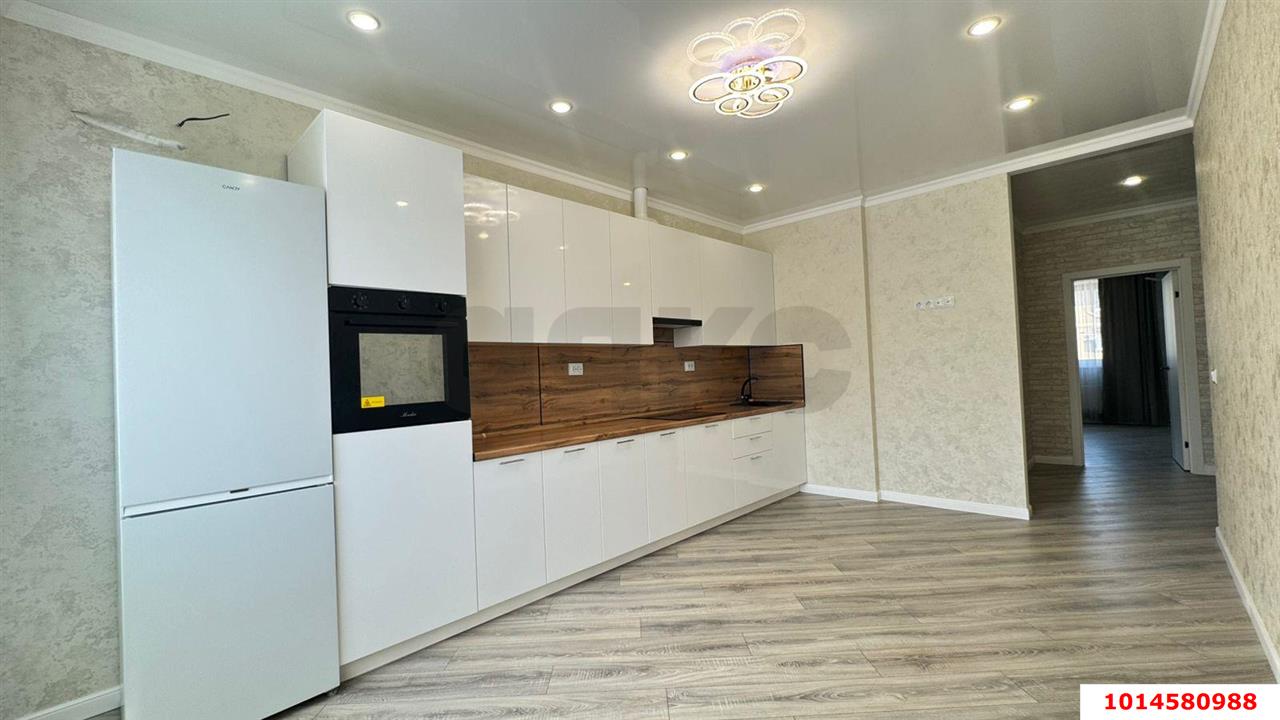 Фото №2: 2-комнатная квартира 61 м² - Краснодар, жилой комплекс Дыхание, ул. Лётчика Позднякова, 2к7