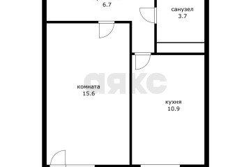 Фото №3: 1-комнатная квартира 36 м² - Краснодар, мкр. жилой комплекс Абрикосово, ул. имени Героя Георгия Бочарникова, 4к2