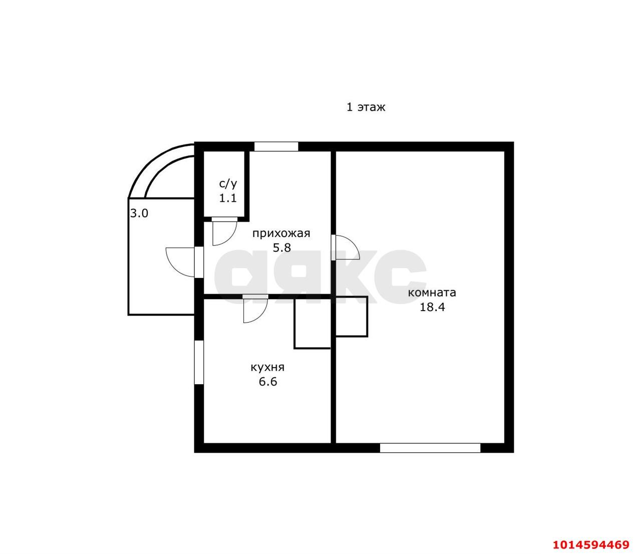 Фото №7: Дом 63 м² + 4 сот. - Родник, Прикубанский внутригородской округ, ул. Цветочная, 62