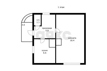 Фото №1: Дом 63 м² - Родник, мкр. Прикубанский внутригородской округ, ул. Цветочная, 62