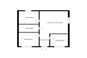 Фото №1: Дом 94 м² - Колосистый, мкр. Прикубанский внутригородской округ, ул. Гвардейская, 24