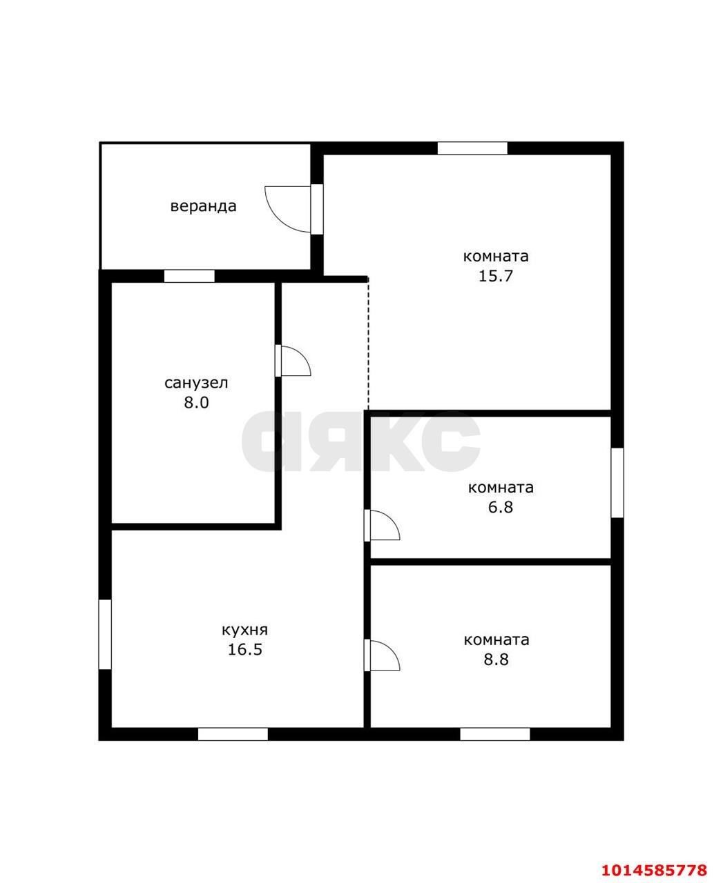 Фото №9: Дом 60 м² + 4.2 сот. - Дружба, Карасунский внутригородской округ, ул. Сливовая, 20