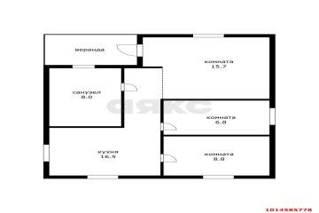 Фото №2: Дом 60 м² - Дружба, мкр. Карасунский внутригородской округ, ул. Вишнёвая, 4