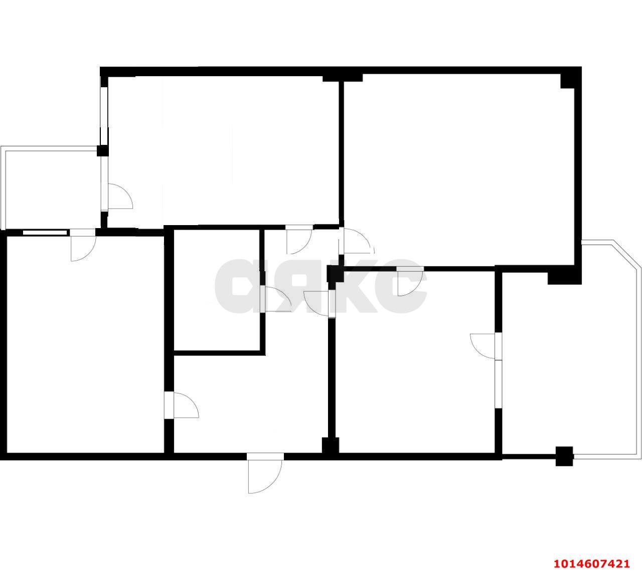 Фото №13: 3-комнатная квартира 75 м² - Краснодар, жилой комплекс Пересвет-Карасунский, ул. Сормовская, 218