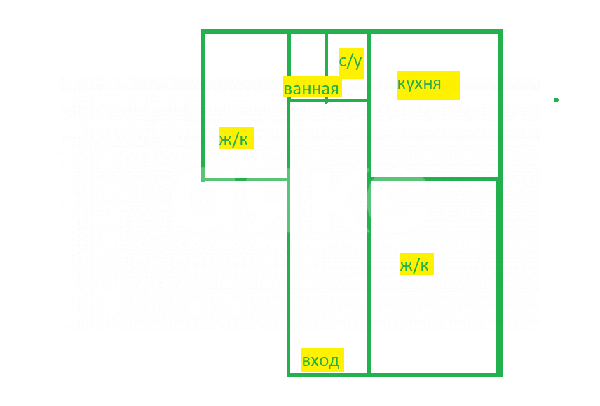Фото №19: 2-комнатная квартира 51 м² - Темрюк, ул. Ленина, 88