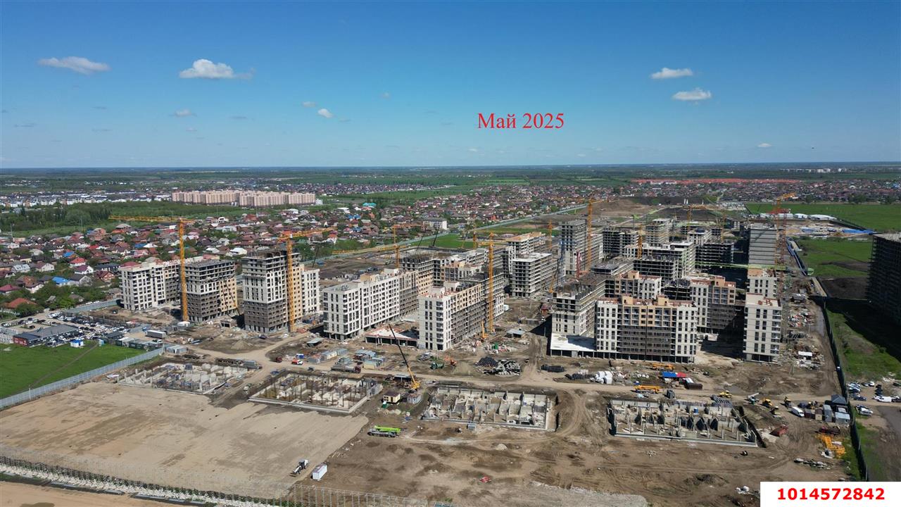 Фото №2: 3-комнатная квартира 67 м² - Краснодар, жилой комплекс Народные Кварталы, ул. Народная, 54лит3