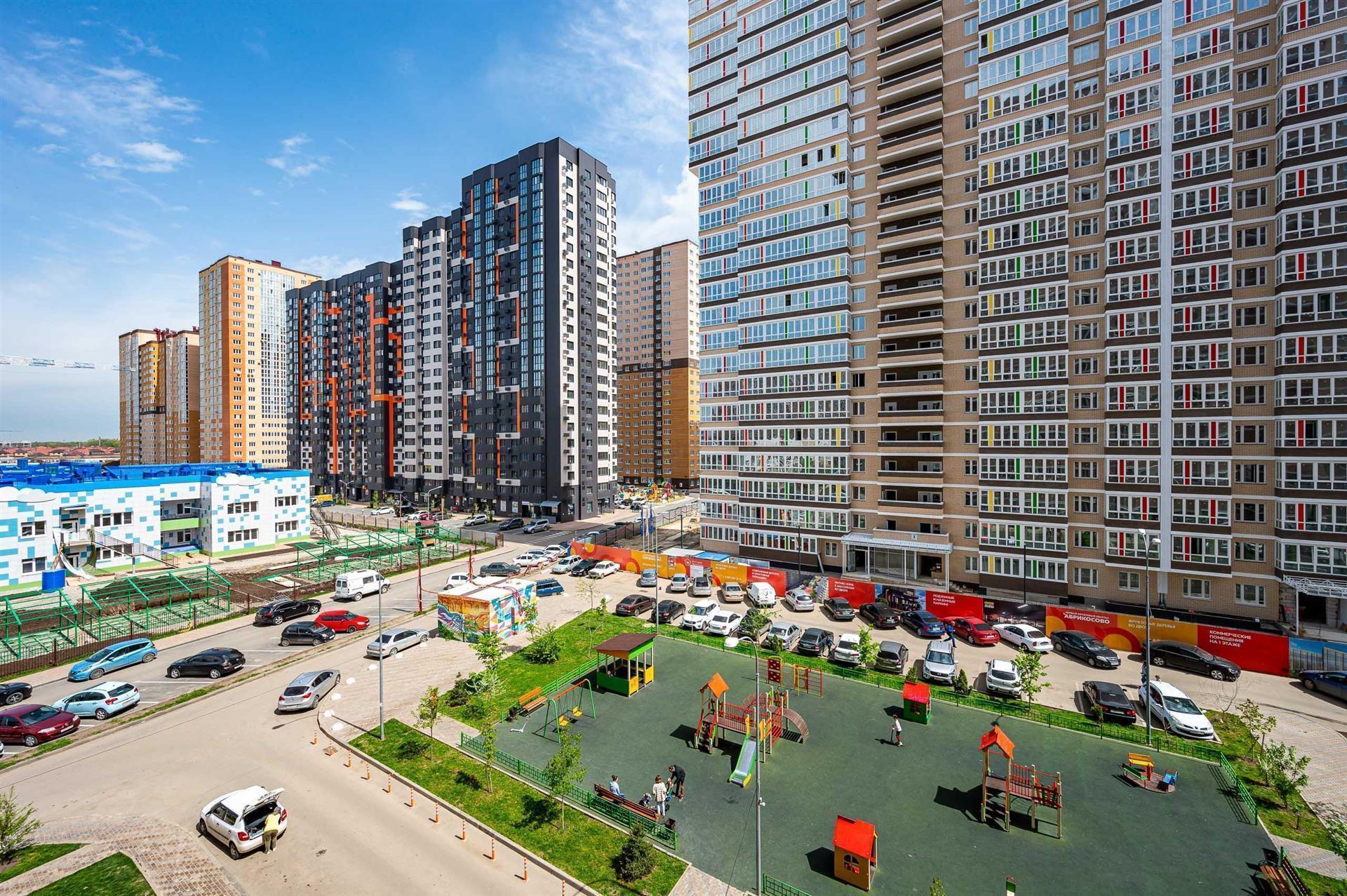 Фото №1: 1-комнатная квартира 34 м² - Краснодар, ЖК Абрикосово, жилой комплекс Абрикосово, мкр. Прикубанский внутригородской округ, ул. имени Героя Георгия Бочарникова, 4