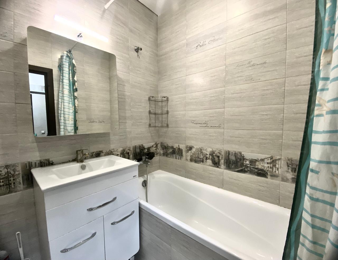 Фото №11: 1-комнатная квартира 42 м² - Краснодар, ЖК Атмосфера, жилой комплекс Атмосфера, Прикубанский внутригородской округ, Завод Радиоизмерительных Приборов, мкр. имени Петра Метальникова, ул. Московская, 125к2