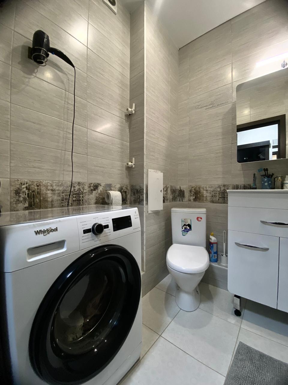 Фото №9: 1-комнатная квартира 42 м² - Краснодар, ЖК Атмосфера, жилой комплекс Атмосфера, Прикубанский внутригородской округ, Завод Радиоизмерительных Приборов, мкр. имени Петра Метальникова, ул. Московская, 125к2