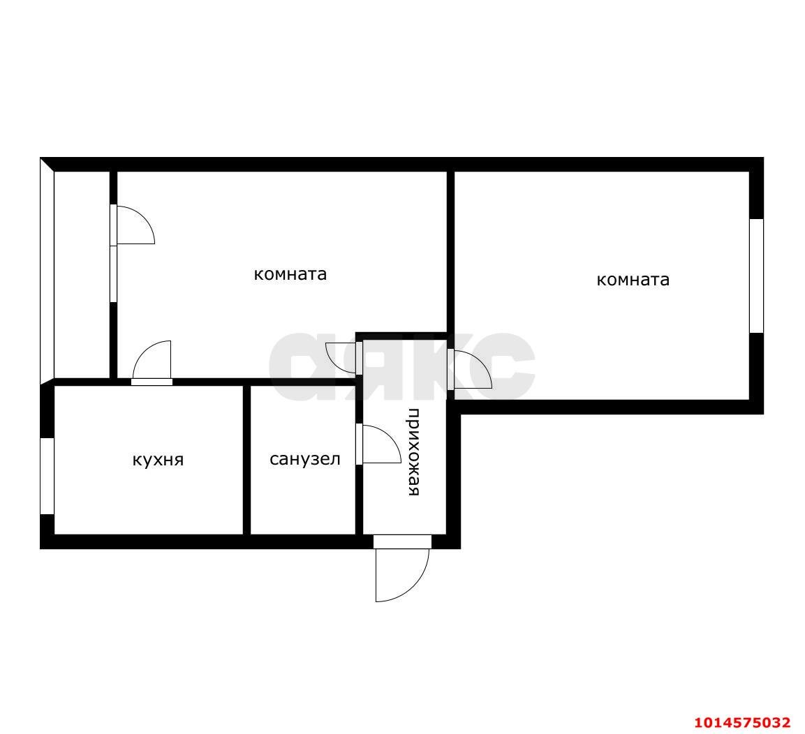 Фото №10: 2-комнатная квартира 51 м² - Краснодар, Гидростроителей, ул. Гидростроителей, 16