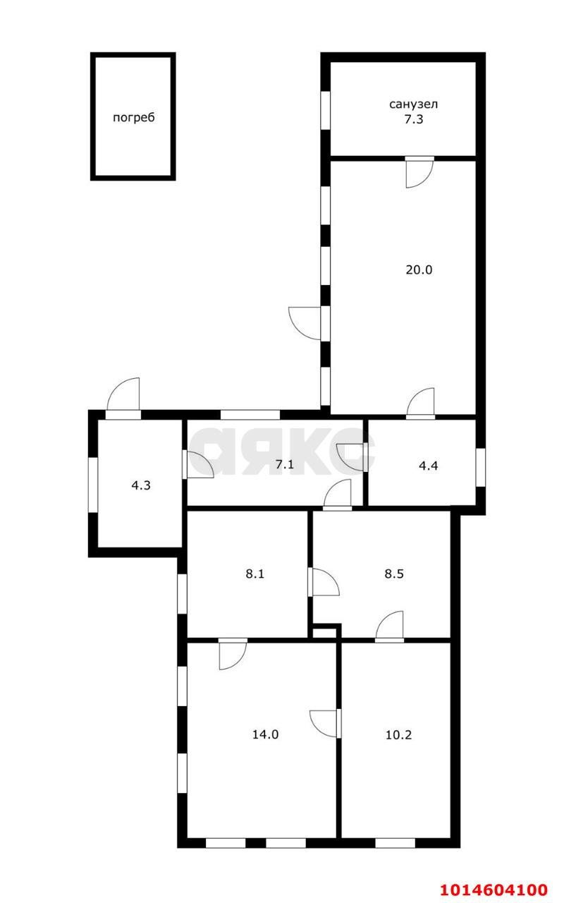 Фото №19: Дом 100 м² + 3 сот. - Краснодар, Центральный, ул. Длинная, 165