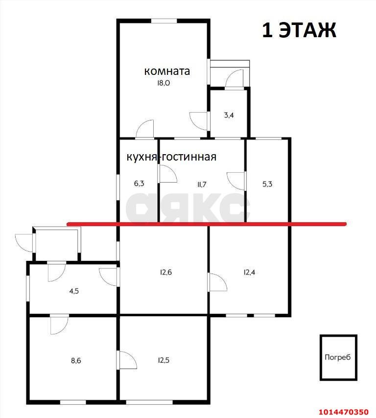 Фото №9: Дом 117 м² + 2.9 сот. - Краснодар, Хлопчато-бумажный Комбинат, ул. Новгородская, 31