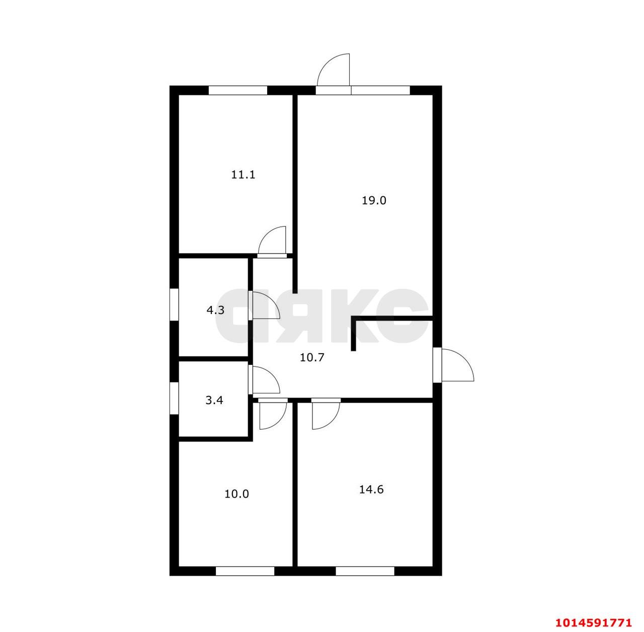 Фото №1: Дом 77 м² + 3 сот. - Краснодар, Прикубанский внутригородской округ, ст № 13 завода имени Седина, ул. Совхозная