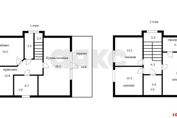 Фото №3: Дом 164 м² - Берёзовый, мкр. СНТ Витаминовец, ул. Персиковая, 44
