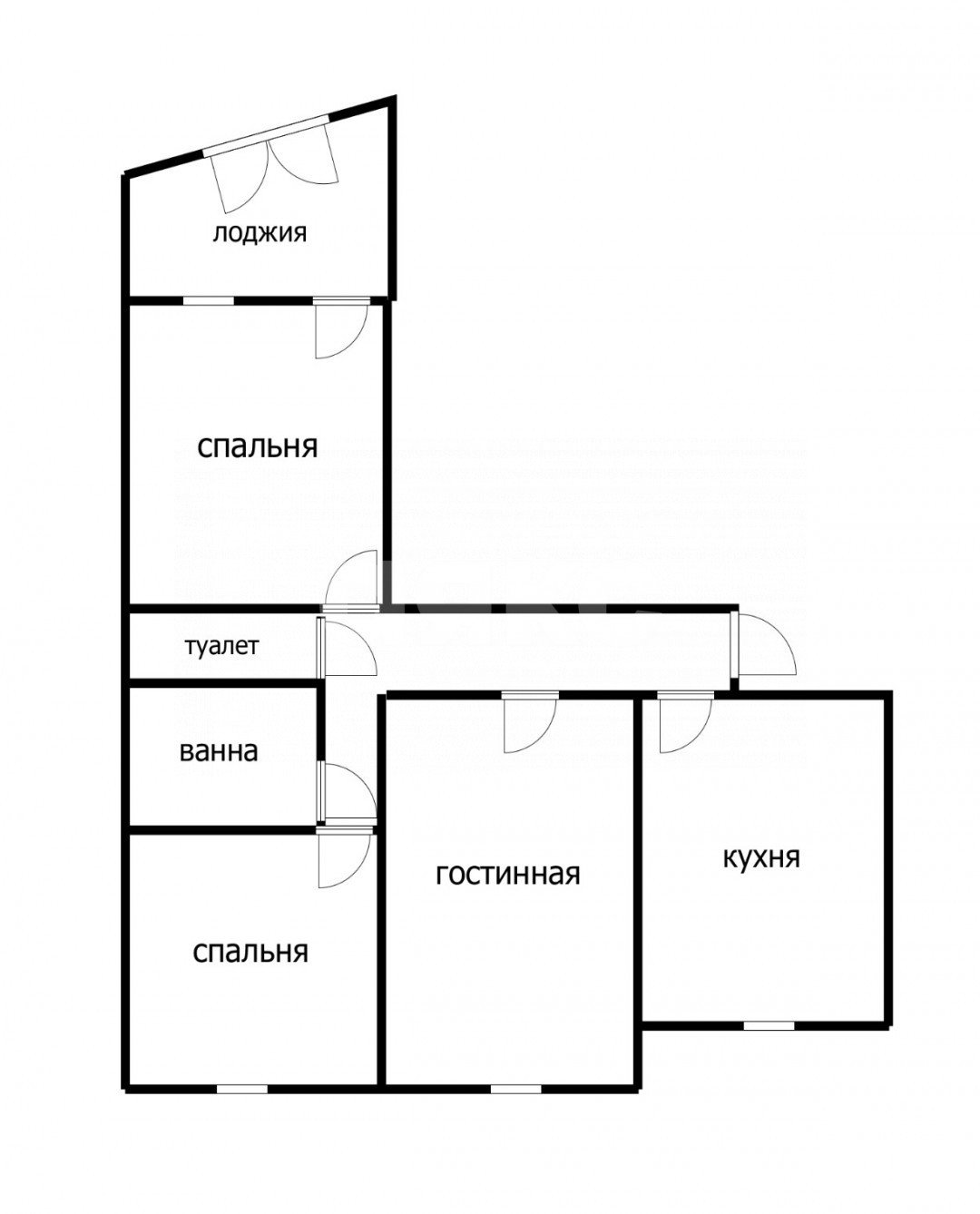Фото №12: 3-комнатная квартира 67 м² - Майкоп, квартал Черёмушки, ул. 12 Марта, 130/1
