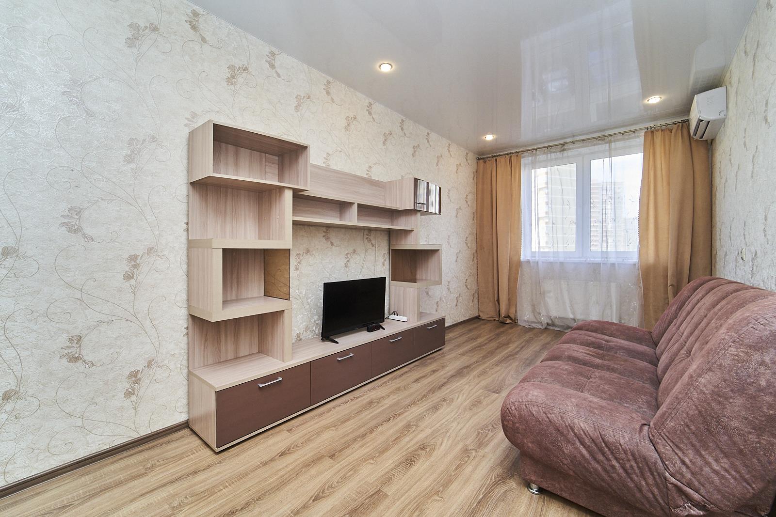 Фото №4: 1-комнатная квартира 39 м² - Краснодар, Прикубанский внутригородской округ, Россинского, мкр. жилой комплекс Дружный, ул. Адмирала Серебрякова, 3к1