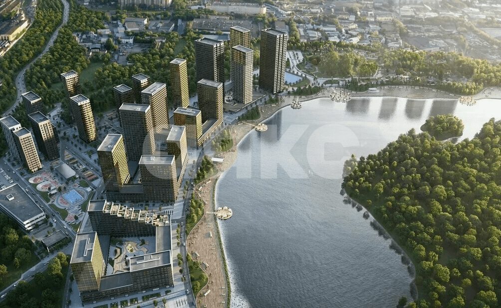 Фото №3: 3-комнатная квартира 41 м² - Москва, жилой комплекс Квартал на Воде, ул. Шоссейная, 90Бк2