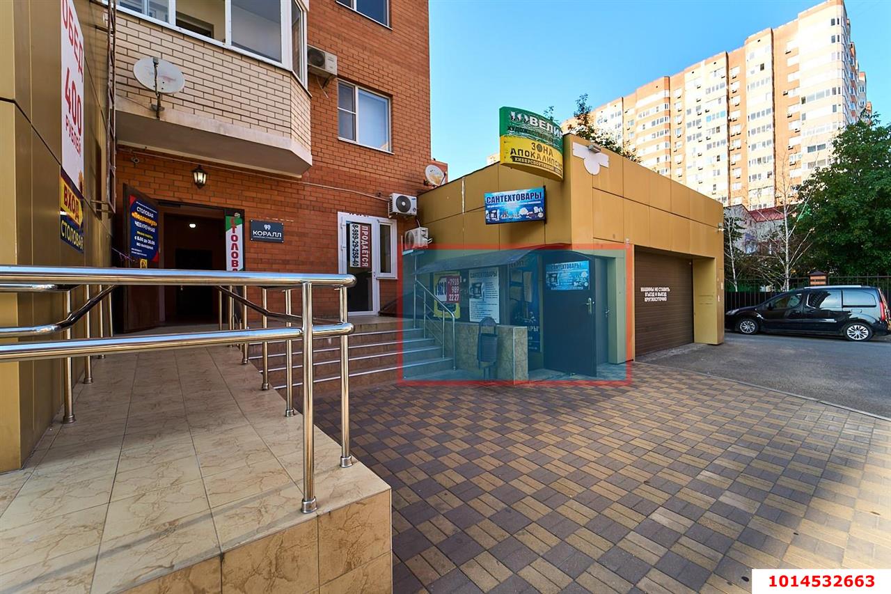 Фото №1: Торговое помещение 62 м² - Краснодар, ЖК Панорама, ул. Восточно-Кругликовская, 22