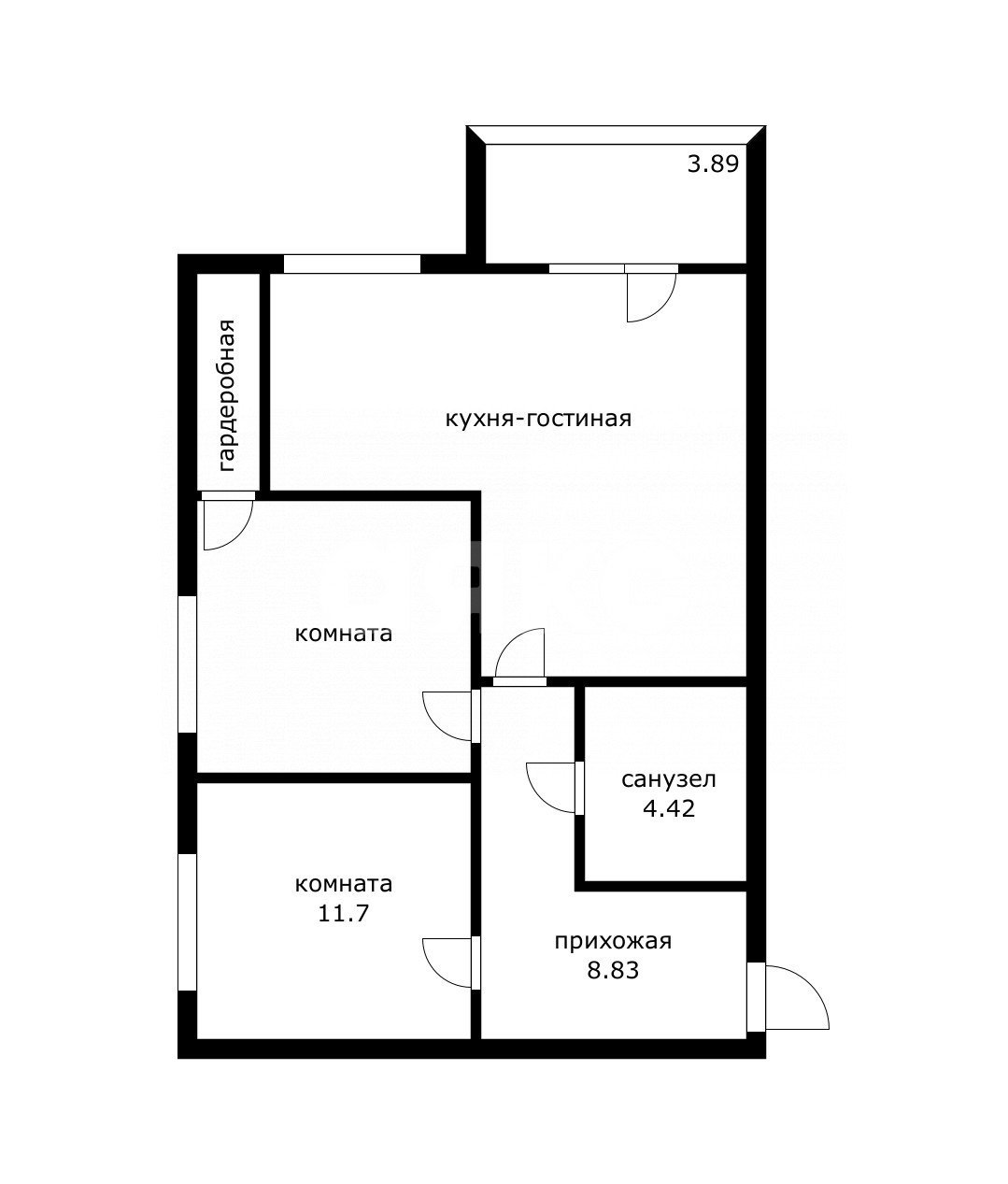Фото №18: 3-комнатная квартира 57 м² - Красный Посёлок, ЖК Сампо, ул. Фадеева, 4
