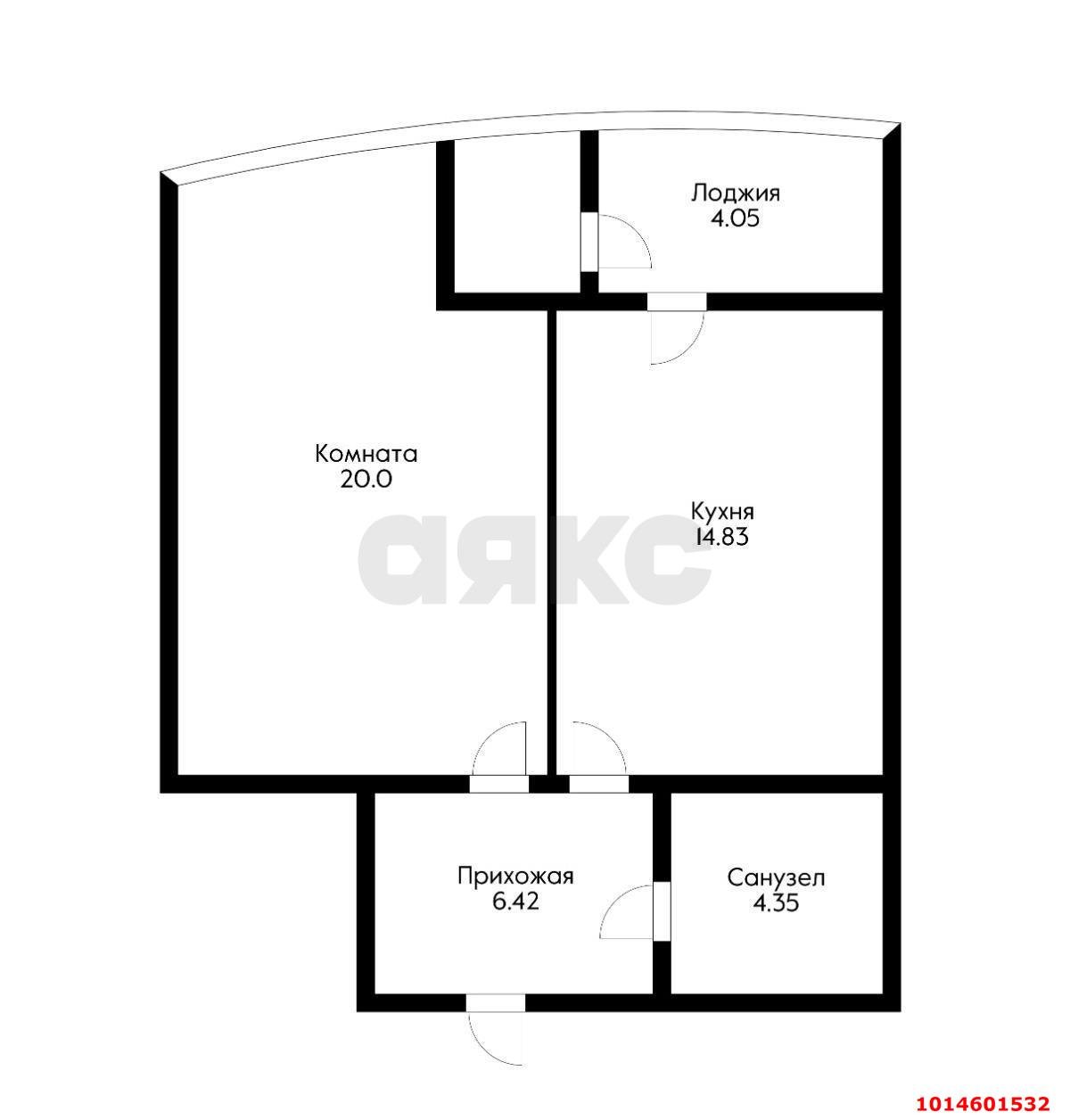 Фото №19: 1-комнатная квартира 52 м² - Краснодар, Центральный, ул. Кубанская Набережная, 39