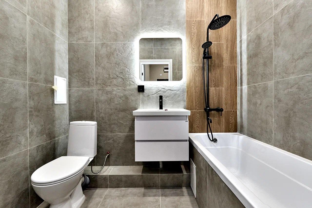 Фото №6: 1-комнатная квартира 43 м² - Краснодар, Прикубанский внутригородской округ, мкр. жилой комплекс Архитектор, ул. Наставников, 12к1