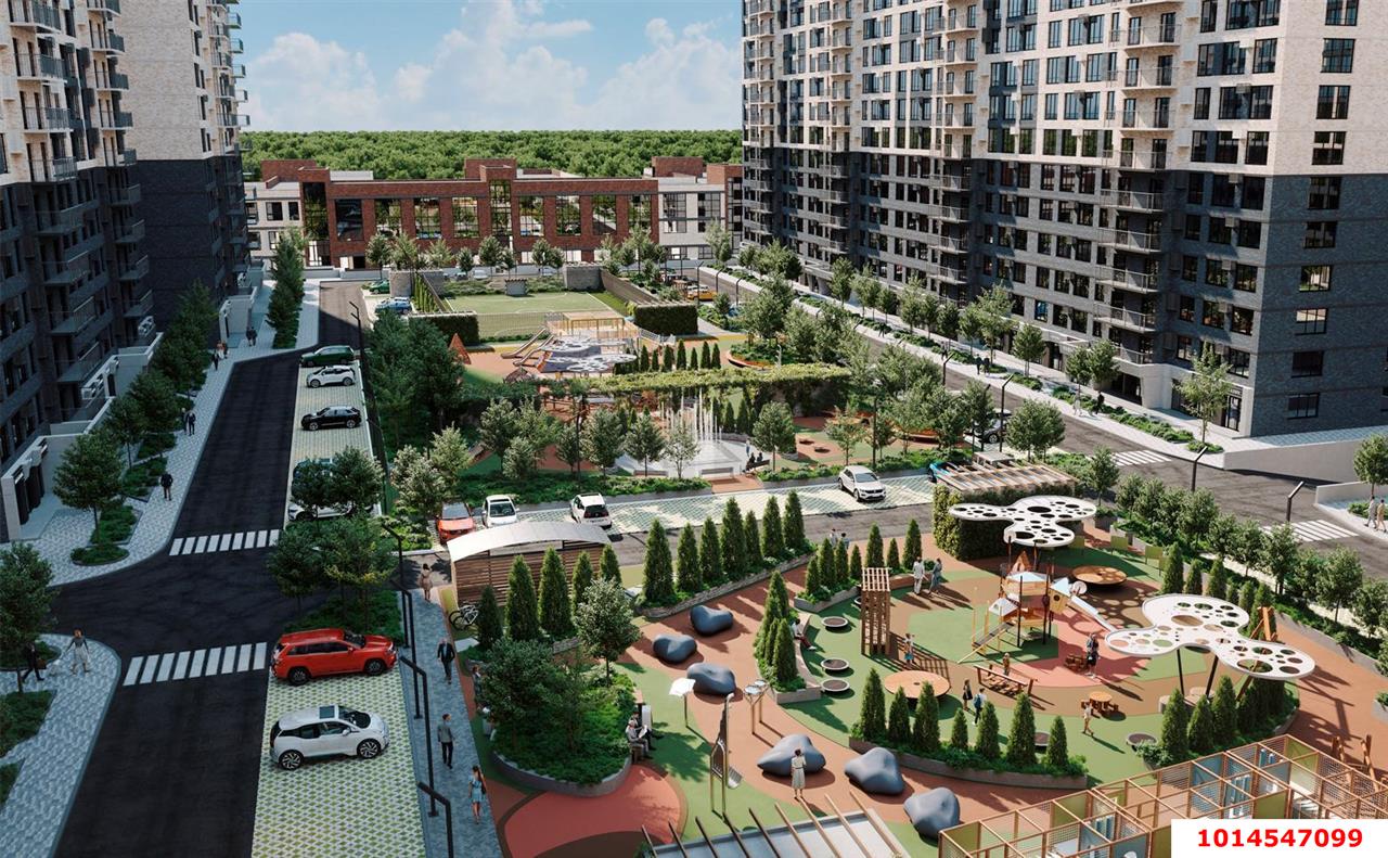 Фото №4: 1-комнатная квартира 43 м² - Краснодар, Черёмушки, ул. Обрывная, 132/1