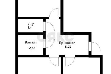Фото №4: 2-комнатная квартира 58 м² - Краснодар, мкр. Славянский, ул. Заполярная, 39лит10
