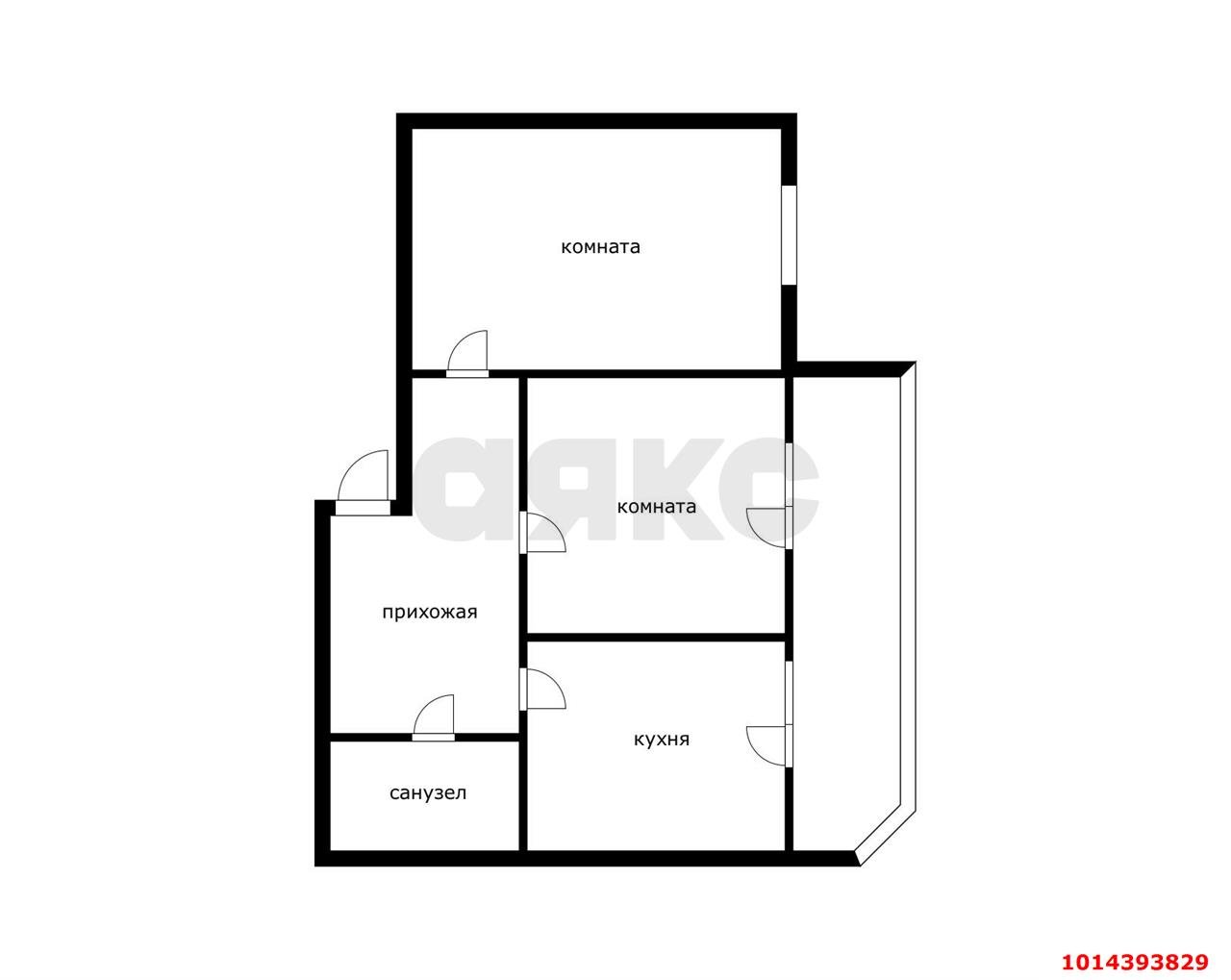 Фото №7: 2-комнатная квартира 58 м² - Ленина, территория ДНТ Виктория, ул. Краснодарская, 1