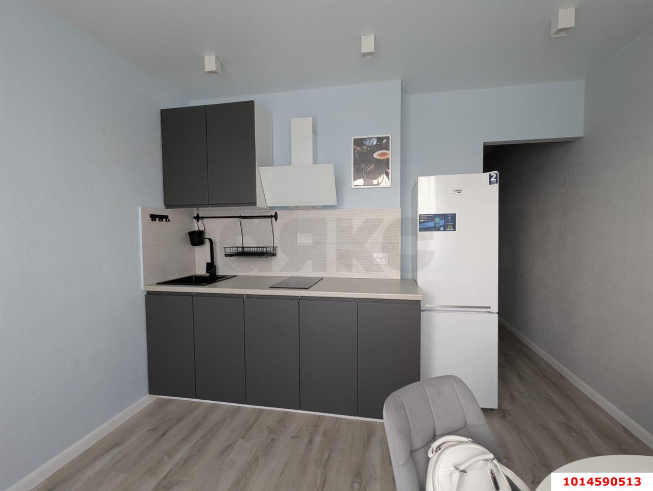 Фото №2: 1-комнатная квартира 45 м² - Краснодар, Карасунский внутригородской округ, Центральный внутригородской округ, Черёмушки, мкр. жилой комплекс Дом у Озера, ул. Селезнёва, 104/1