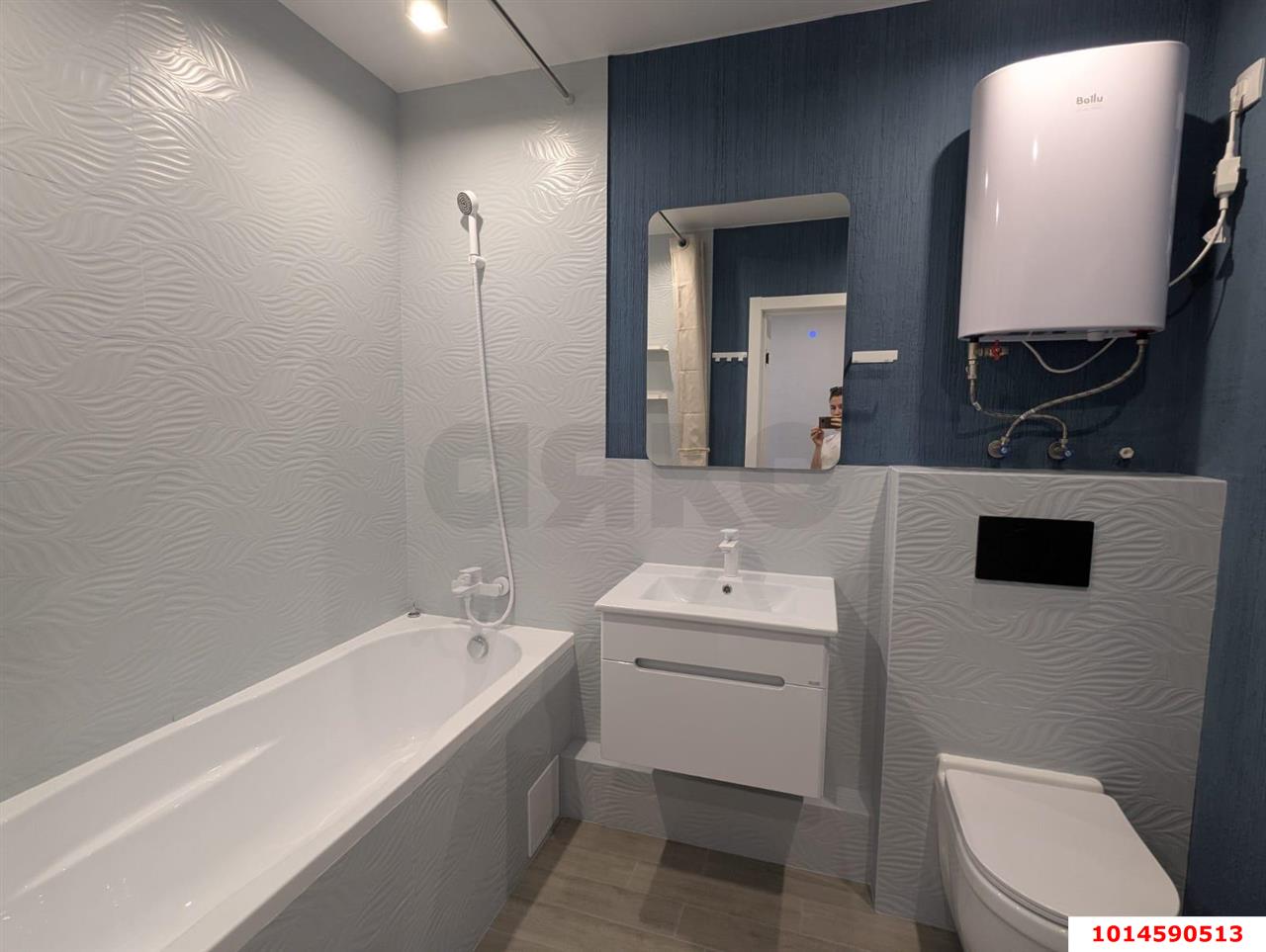 Фото №8: 1-комнатная квартира 45 м² - Краснодар, Карасунский внутригородской округ, Центральный внутригородской округ, Черёмушки, мкр. жилой комплекс Дом у Озера, ул. Селезнёва, 104/1