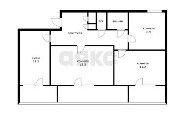 Фото №1: 3-комнатная квартира 70 м² - Краснодар, мкр. Фестивальный, ул. Фестивальная, 16