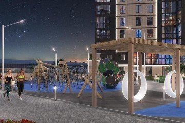 Фото №5: 2-комнатная квартира 67 м² - Яблоновский, мкр. жилой комплекс Вектор, ул. Базовская, 21