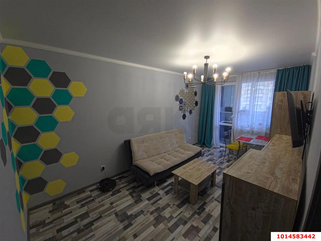 Фото №2: 1-комнатная квартира <span class="whitespace-nowrap">43 м²</span>, <span class="whitespace-nowrap">20/24 эт.</span> - Краснодар, Прикубанский внутригородской округ, мкр. ЖК Мечта, ул. им. Героя Яцкова И.В., 1/10