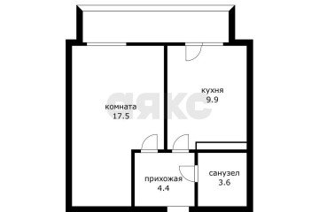Фото №5: 1-комнатная квартира 38 м² - Краснодар, мкр. Юбилейный, пр-кт Чекистов, 24/1