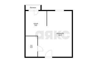 Фото №2: 1-комнатная квартира 30 м² - Берёзовый, мкр. жилой комплекс Прогресс, ул. имени Туполева А.Н., 2