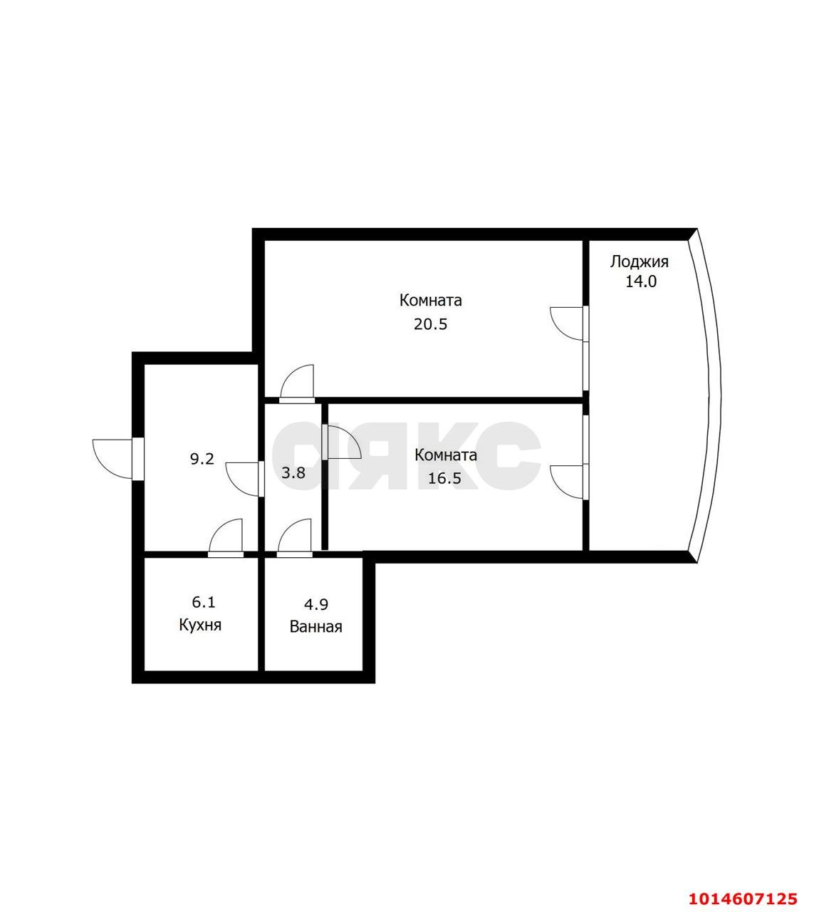 Фото №20: 2-комнатная квартира 75 м² - Сочи, Лазаревское, ул. Одоевского, 87