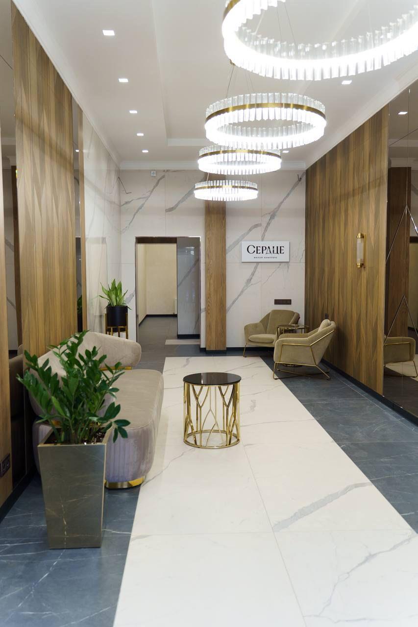 Фото №13: 1-комнатная квартира 46 м² - Краснодар, Школьный, Прикубанский внутригородской округ, Круглик, мкр. жилой комплекс Сердце, ул. Школьная, 1