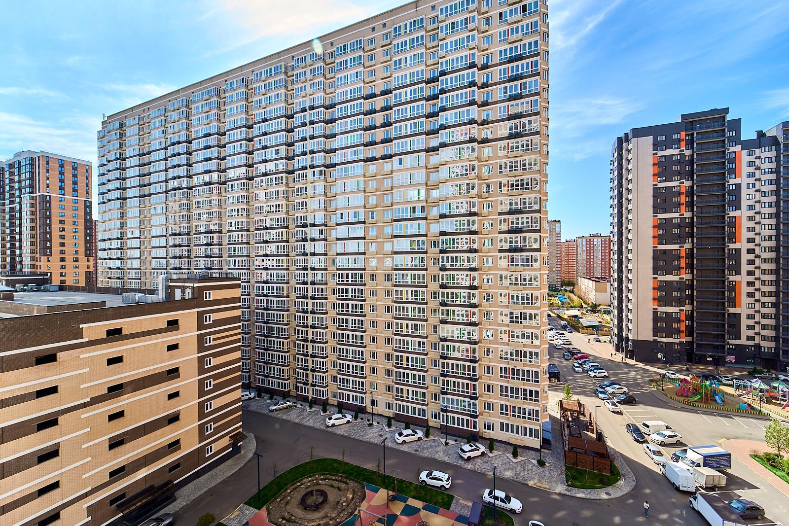 Фото №4: 1-комнатная квартира 31 м² - Краснодар, Прикубанский внутригородской округ, мкр. ЖК Абрикосово, ул. имени Героя Георгия Бочарникова, 4к1