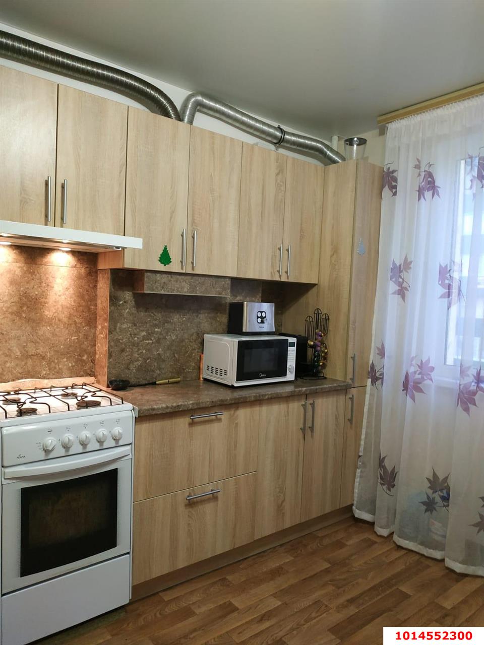 Фото №2: 1-комнатная квартира 37 м² - Яблоновский, жилой комплекс Солнечный, ул. Солнечная, 57к4