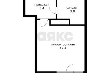 Фото №3: Студия 21 м² - Краснодар, мкр. жилой комплекс Самолёт, ул. Западный Обход, 39/2к2
