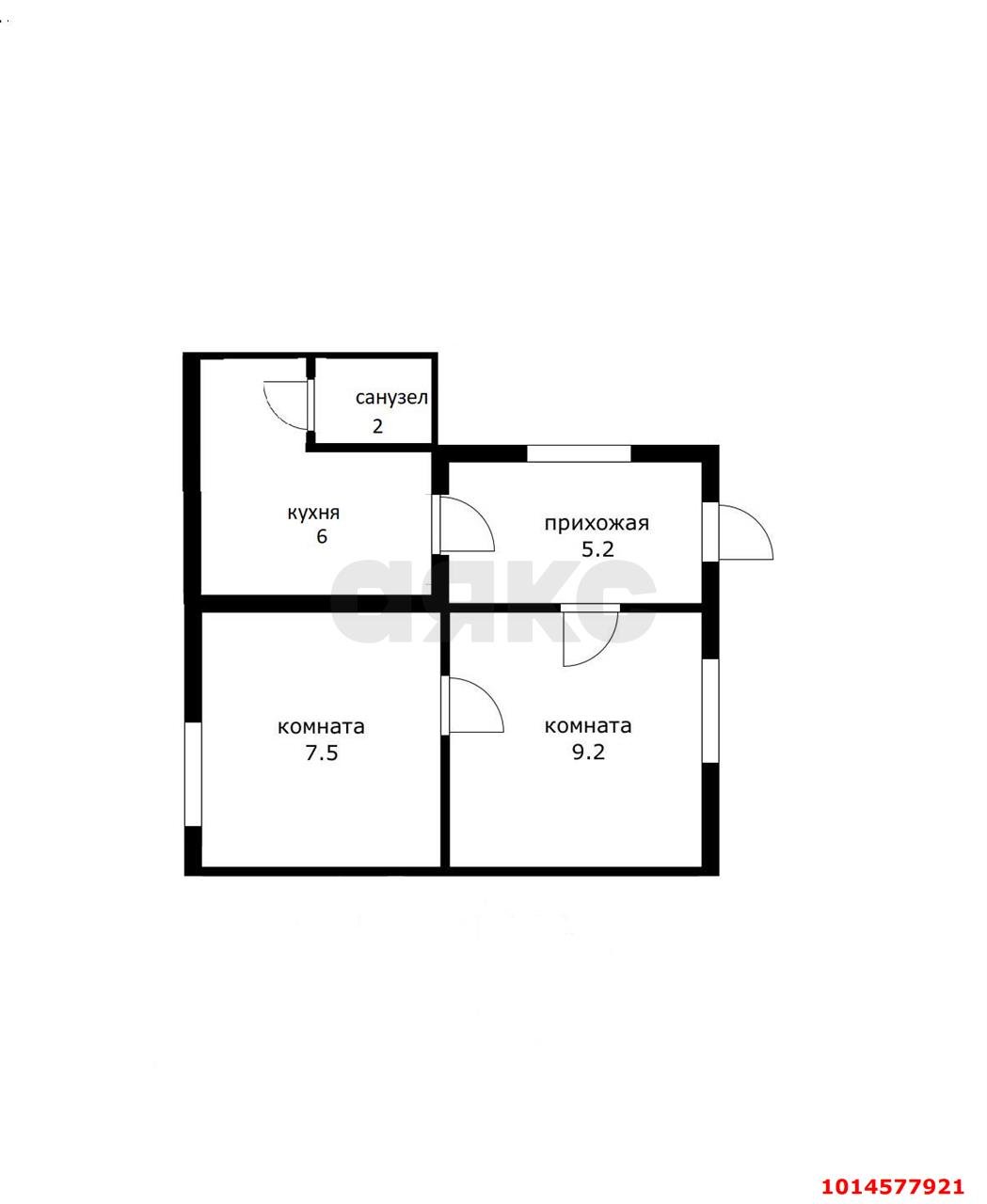 Фото №4: Часть дома 31 м² + 1.5 сот. - Краснодар, Центральный, пр-д 2-й Гаражный, 26