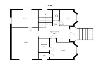Фото №1: Дом 339 м² - Краснодар, мкр. Хлопчато-бумажный Комбинат, ул. Енисейская, 43