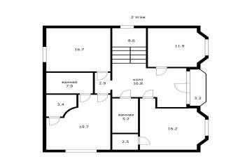 Фото №2: Дом 339 м² - Краснодар, мкр. Хлопчато-бумажный Комбинат, ул. Енисейская, 43