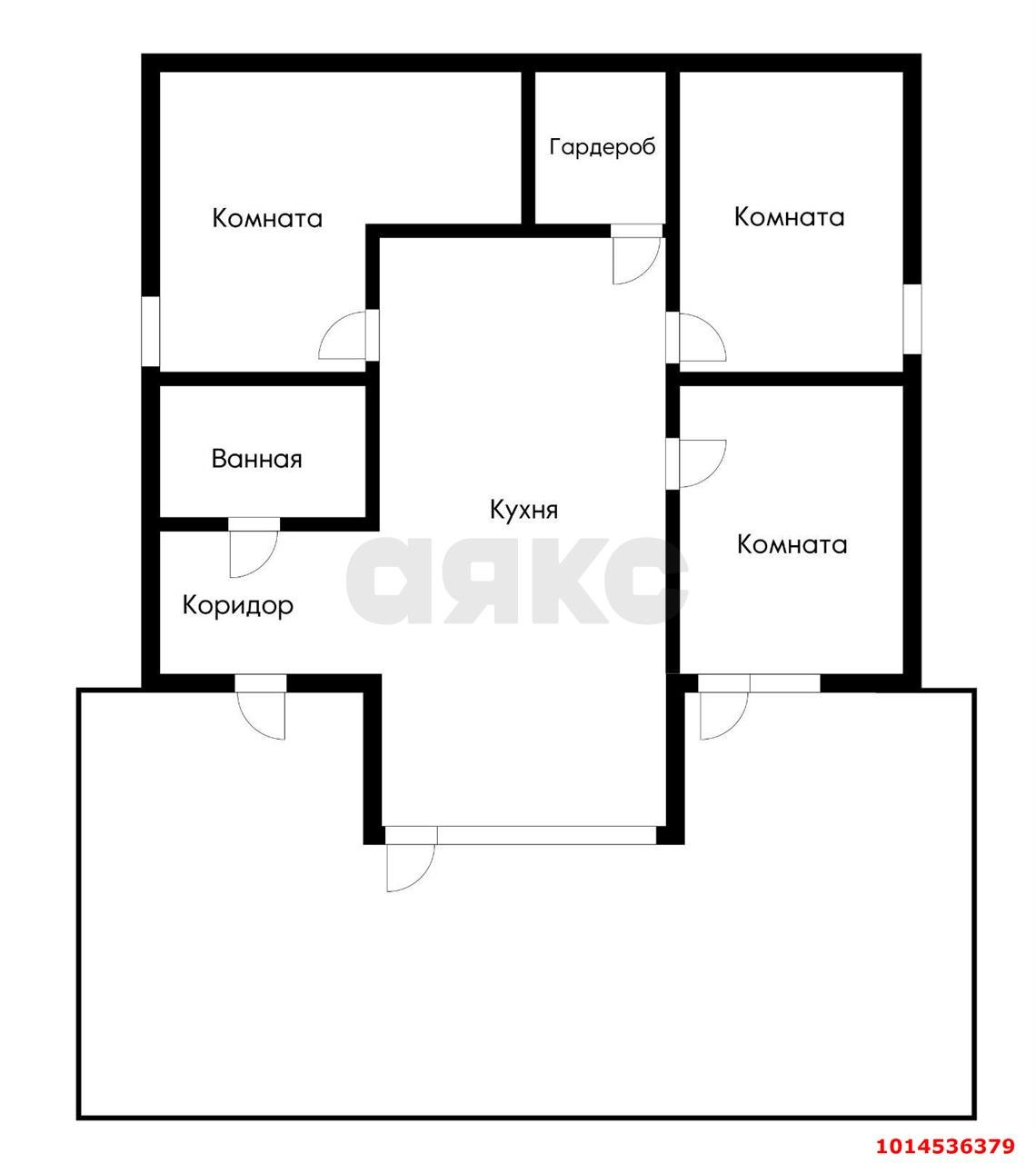 Фото №20: Дом 85 м² + 4 сот. - Елизаветинская, Кубаночка, ул. Яблоневая, 362